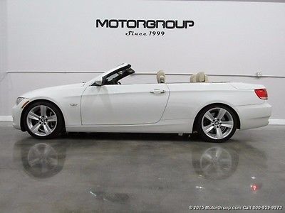 BMW : 3-Series 335i 2007 bmw 335 i white cream convertible sport premium warranty buy 255 month