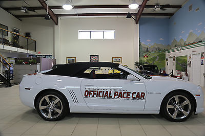 Chevrolet : Camaro 2 SS/RS Convertable Indy Pace Car 2011 camaro 2 ss rs convertable indy 500 pace car