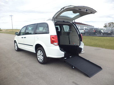Dodge : Grand Caravan American Value Package Mini Passenger Van 4-Door NEW 2015 DODGE GRAND CARAVAN HANDICAP WHEELCHAIR VAN REAR ENTRY CONVERSION