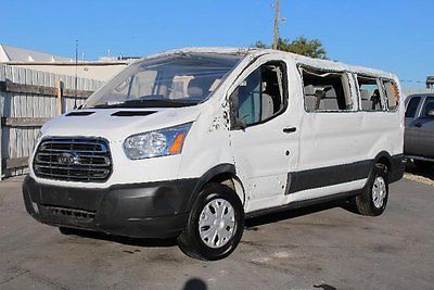 Ford : Other Low Roof XLT 2015 ford transit 350 low roof xlt wrecked salvage rebuilder priced to sell l k