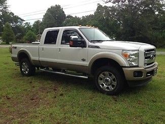 Ford : F-350 King Ranch 2013 ford super duty f 350 srw king ranch lariat 4 x 4 pickup truck 2 owners