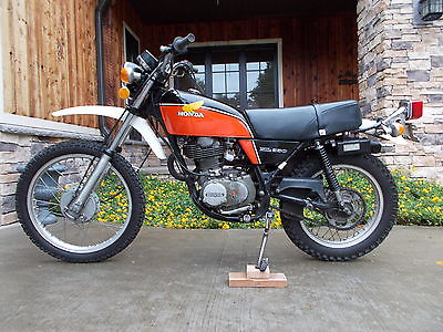 Honda : Other VINTAGE 1976 HONDA XL 350 DUAL SPORT ENDURO WITH CLEAN TITLE. RUNS GREAT!