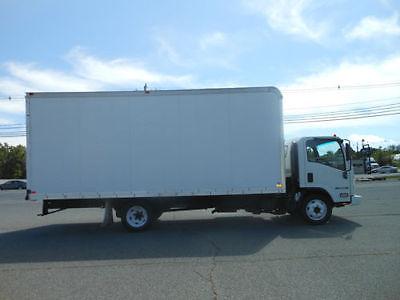 Isuzu : Other Box Truck 2008 isuzu npr rare 20 ft box truck moving van with loading ramp