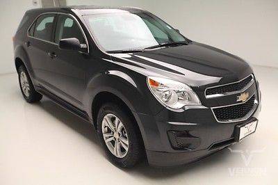 Chevrolet : Equinox LS FWD 2014 black cloth mp 3 auxiliary trailer hitch we finance 22 k miles