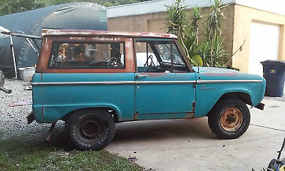 Ford : Bronco 1969 ford bronco 302 v 8 3 speed manual rough driver