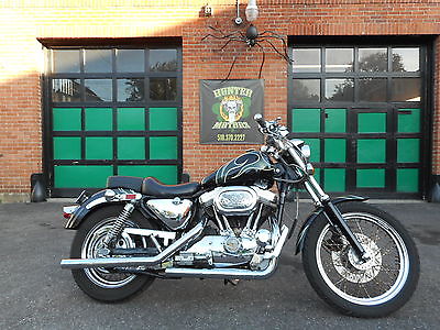 Harley-Davidson : Sportster 1991 harley davidson 883 c sportster custom tribal flame paint real kool bike