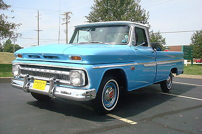 Chevrolet : C-10 CUSTOM C-10 283 V-8 HIGHLY OPTIONED WITH AC & fACTORY TACHOMETER (SHOW TRUCK)