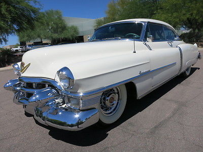 Cadillac : DeVille Coupe DeVille  A/C Power Windows Power Seat Loaded Very Original Car Beautiful 1954 1955 1952