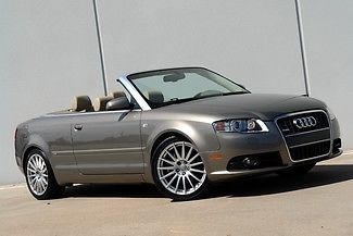 Audi : A4 3.2L Special Edition 2009 audi a 4 convertible clean carfax leather