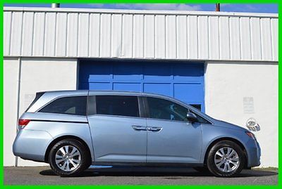 Honda : Odyssey EX-L Leather Heated Seats Rear Cam Power Sliders + Repairable Rebuildable Salvage Lot Drives Great Project Builder Fixer Easy Fix