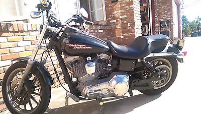 Harley-Davidson : Dyna 2004 fxd super glide 10 k all original black vance nd hines s s super g carb