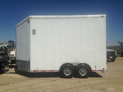 18 ft enclosed trailer v nose 2009 extra tall rated for 12,000lbs
