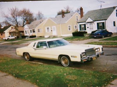 Cadillac : Eldorado crome 1978 cadillac eldorado biarritz