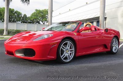 Ferrari : 430 2dr Convertible Spider WHOLESALE PRICE !! LOADED !! CARFAX CERTIFIED !! BEST COLOR !! NEW CLUTCH