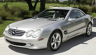 Mercedes-Benz : SL-Class SL600 2004 mercedes benz sl 600 silver grey v 12 great condition with low miles