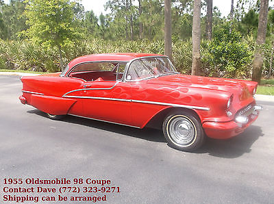 Oldsmobile : Ninety-Eight Coupe 1955 oldsmobile 98 coupe