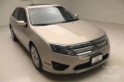 Ford : Fusion SE Sedan FWD 2010 sunroof gray cloth mp 3 auxiliary used preowned we finance 69 k miles