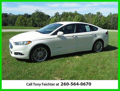 Ford : Fusion SE 2013 ford fusion hybrid se navigation heated leather rear camera low mileage