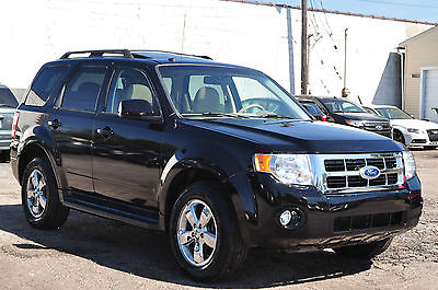 Ford : Escape Limited Sport Utility 4-Door Only 75K AWD Heated Leather Sunroof Camera Sensors Rebuilt Salvage Like 08 09 11