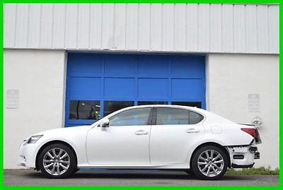 Lexus : GS 350 AWD Navigation Heated Vented Seats BSM Loaded Repairable Rebuildable Salvage Lot Drives Great Project Builder Fixer Rear Hit