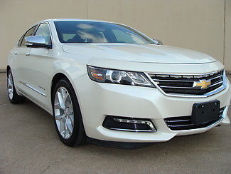 Chevrolet : Impala LTZ 1 Owner Navigation Pano-Roof White Diamond Tri-Coat with Mojave Leather Every Available Option