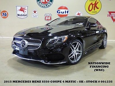 Mercedes-Benz : S-Class Coupe 4MATIC MSRP 147K,NIGHT VISION,BURMESTER,360 CAM,8K 15 s 550 coupe 4 matic pano roof night vision hud nav 360 cam htd cool lth 8 k