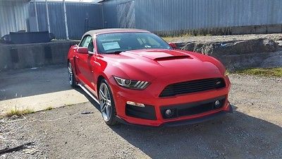 Ford : Mustang V6 Roush RS Mustang Convertible All New 2015 Roush RS v6! Full Warranty Rearview Cam Track Apps