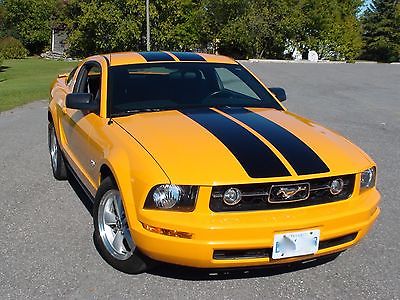Ford : Mustang V6 PONY PACKAGE 2007 ford mustang v 6 pony package grabber orange 36106 miles 58108 km