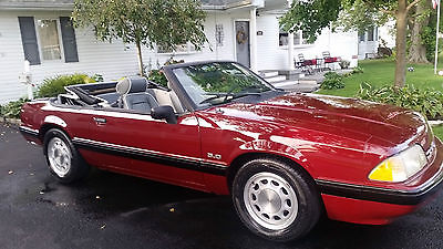 Ford : Mustang LX ORIG TITLE 1 OWNER 5SP RUNS, DRIVES n LOOKS LIKE 40K MILES FLA CAR NEVER RUSTED