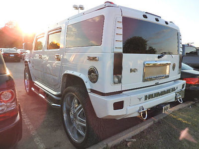 Hummer : H2 4dr Wagon 4WD SUV 4 dr wagon 4 wd suv low miles suv automatic gasoline 6.0 l 8 cyl white