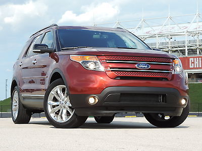 Ford : Explorer 2013 2012 edge escape MKX MKT 2014 ford explorer xlt 4 wd 3.5 l 28 k only like new htd lthr panoramic 3 rd seat