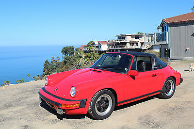 Porsche : 911 Targa 1981 porsche 911 sc targa excellent condition california car