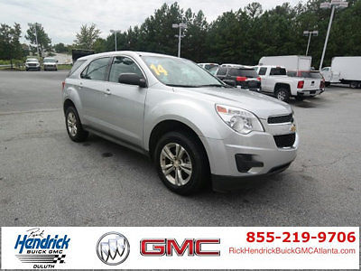 Chevrolet : Equinox FWD 4dr LS FWD 4dr LS Low Miles SUV Automatic 2.4L 4 Cyl Silver Ice Metallic