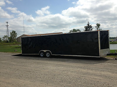 2013-32' L x 6.8' H x 8 W  Enclosed Cargo Trailer-7.000Lb. Dual Axle