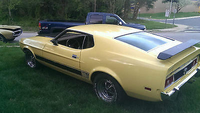 Ford : Mustang mach 1 1973 ford mustang mach 1