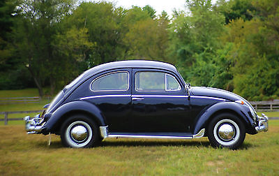 Volkswagen : Beetle - Classic Deluxe Rare numbers-matching and certified 1961 Classic VW Beetle Imported from Panama!