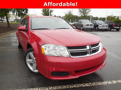 Dodge : Avenger 4dr Sedan Mainstreet Dodge Avenger 4dr Sedan Mainstreet Automatic Gasoline 2.4L 4 Cyl  Redline 2-Coat