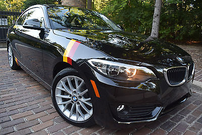 BMW : Other TURBO-EDITION 2014 bmw 228 i coupe 2 door 2.0 l turbo leather 17 sunroof camera sensors stripe
