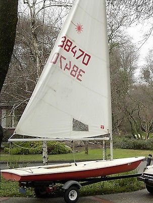 Laser sailboat - 14ft