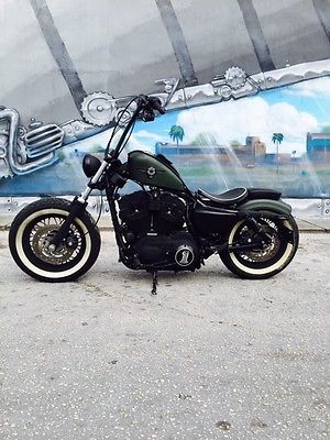 Harley-Davidson : Sportster Harley-Davidson Sportster 48 Bobber,Military,forty-eight