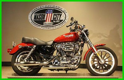 Harley-Davidson : Sportster 2006 xl 1200 l sportster 1200 low red pearl vivid black watch our video