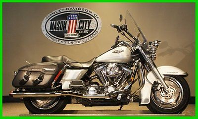 Harley-Davidson : Touring 2005 flhrci road king classic brilliant silver pearl watch our video
