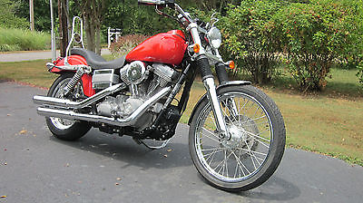 Harley-Davidson : Dyna 2009 fxd super glide customized 21 inch front wheel
