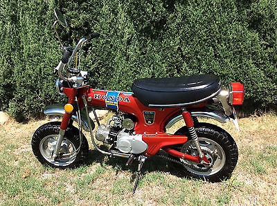 Honda : CT 1973 honda ct 70 h k 1 candy red all original only 187 original miles