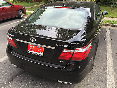 Lexus : LS AWD 2009 ls 460 l awd immaculate 24 k miles 1 owner loaded awd long body black black