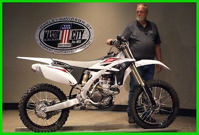 Yamaha : YZ 2013 yamaha yz 250 f single cylinder 250 cc white very clean watch our video