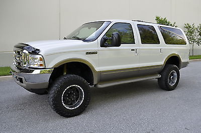 Ford : Excursion Limited Diesel 4x4 Lifted 2000 2001 2002 2003 ford excursion limited 4 x 4 7.3 l powerstroke diesel lifted