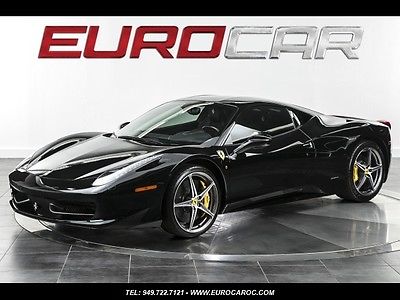 Ferrari : 458 Base Coupe 2-Door FERRARI 458 ITALIA, FRONT LIFT, CARBON, DAYTONA SEATS, PRISTINE