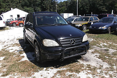 Mercedes-Benz : M-Class 2001 Mercedes-Benz ML430 Base Sport Utility 4.3L M 2001 mercedes benz ml 430 base sport utility 4.3 l mechanics special low reserve