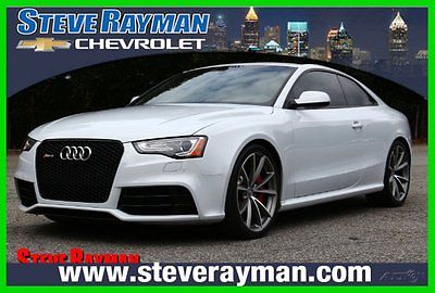 Audi : Other 4.2 2015 audi rs 5 coupe suzuka gray black optic pkg tech pkg red calipers 78 k msrp